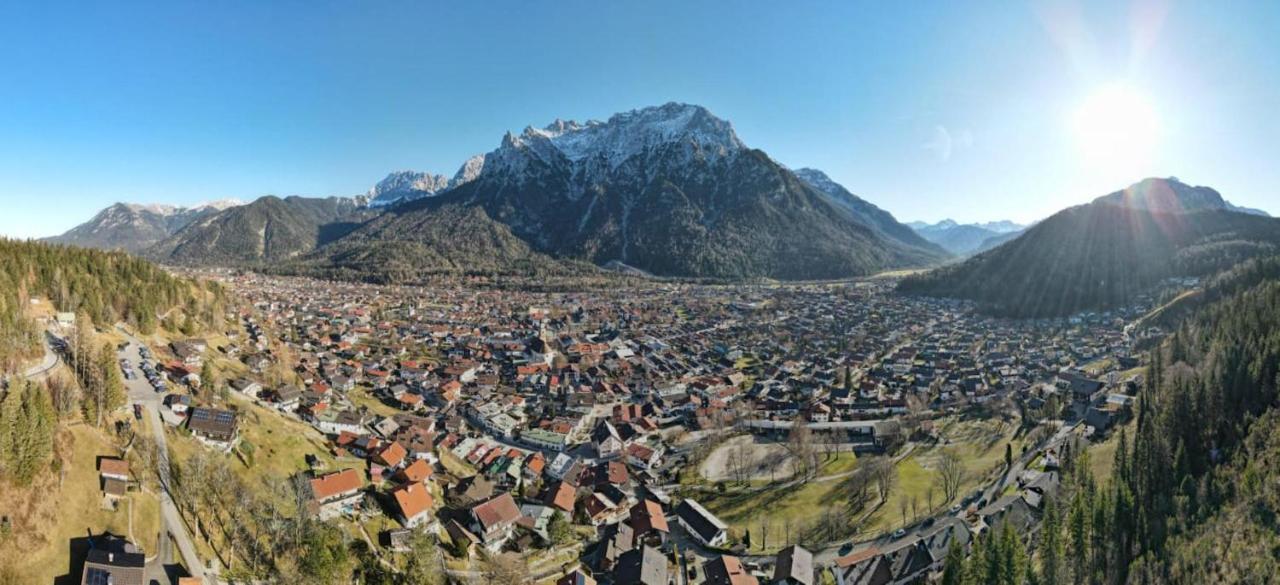 Ferienwohnung Bergkristall Mittenwald Esterno foto