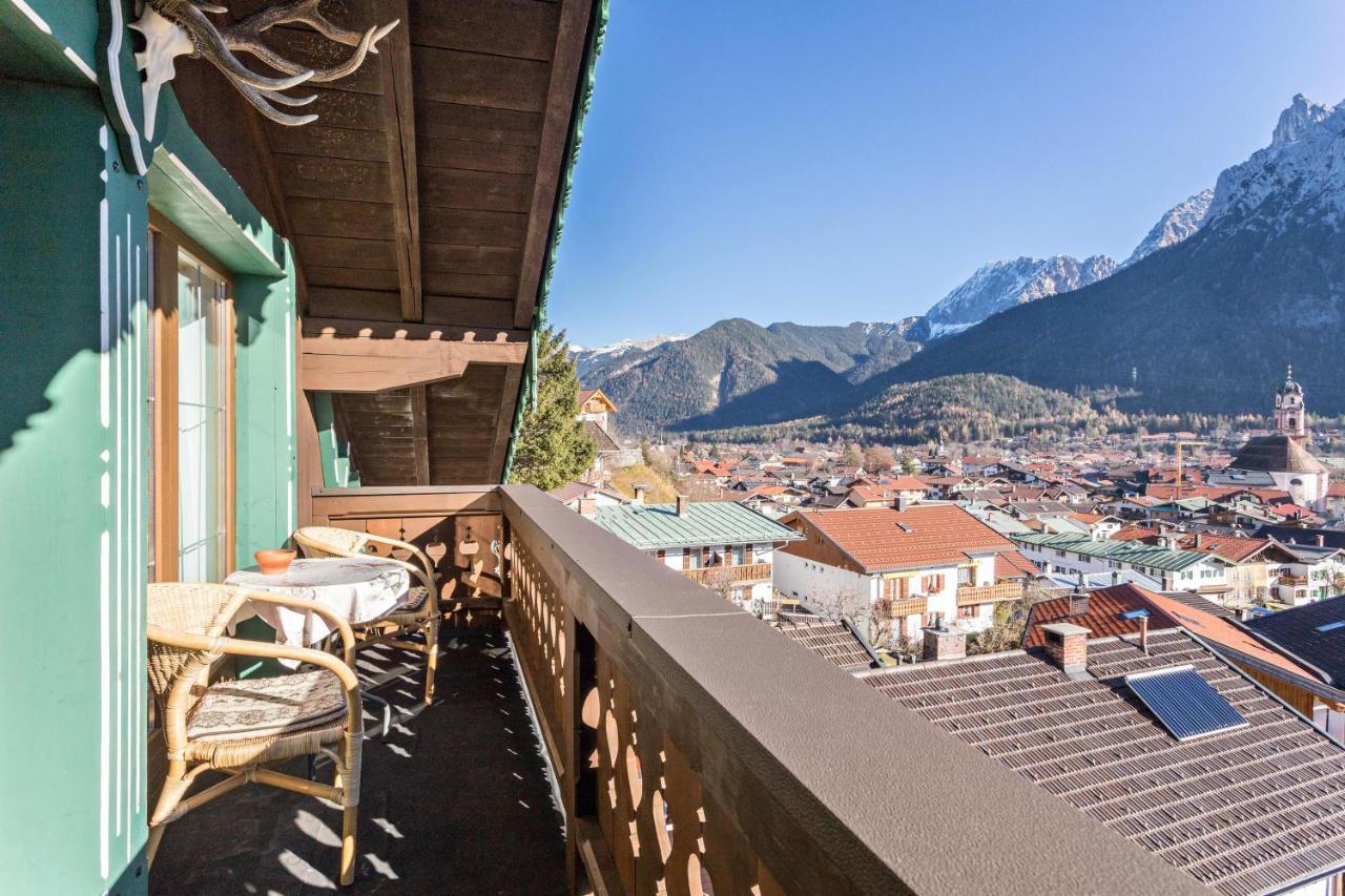 Ferienwohnung Bergkristall Mittenwald Esterno foto